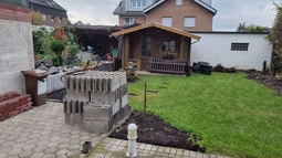 Pflasterarbeiten galerie vorher 1